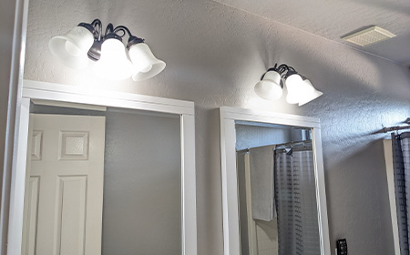 Documenting Water Damage - use lighting to make photos brighter